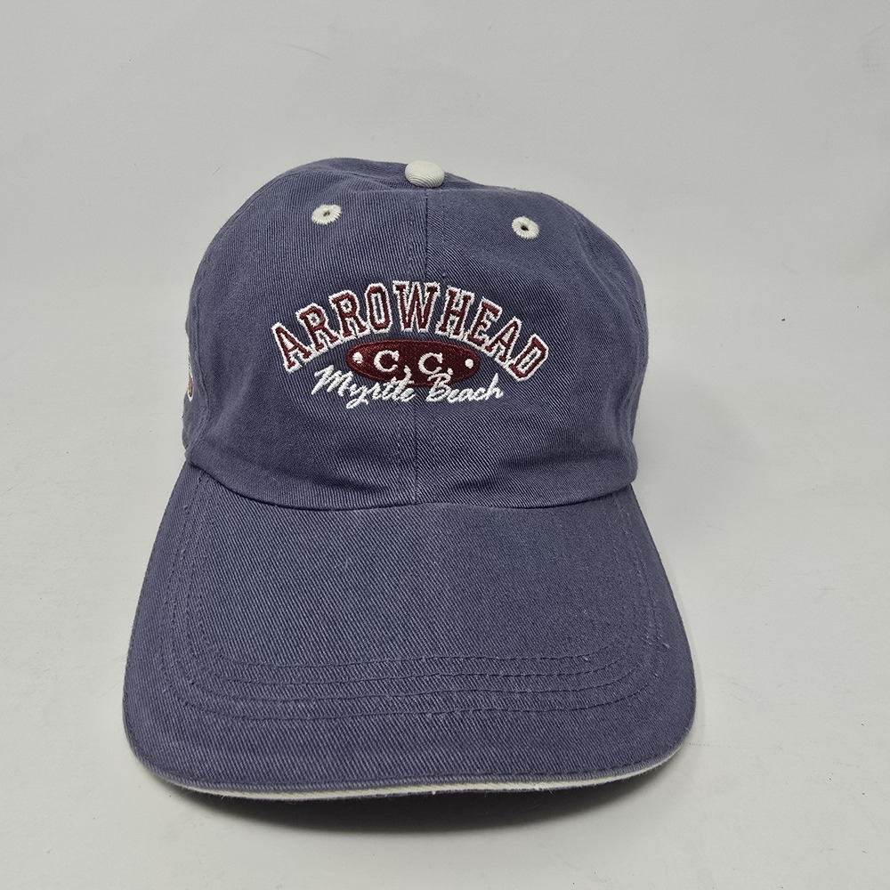 Arrowhead Country Club Myrtle Beach Golf Hat Blue Adjustable Ahead Men's Cap